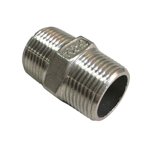 Kép 2 đầu ren Inox 