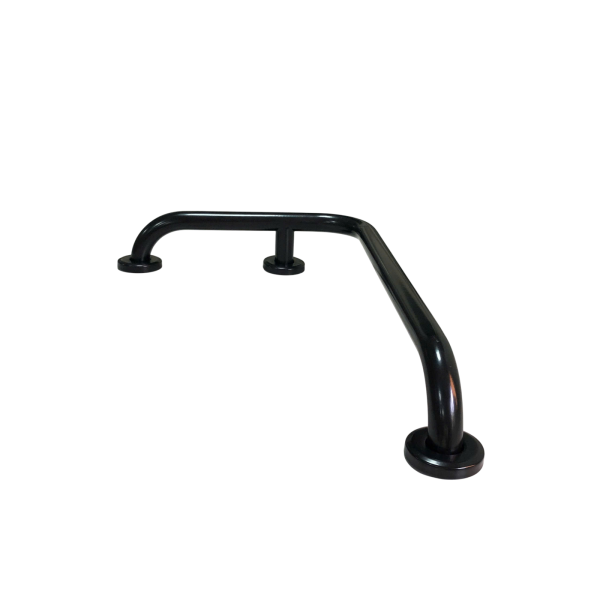 Thanh tay vịn chống trượt thép không gỉ -LH 60*40 Xi mạ sơn đen