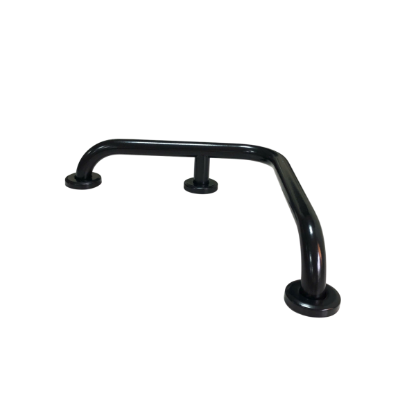 Thanh tay vịn chống trượt thép không gỉ LH 40*40 Xi mạ sơn đen