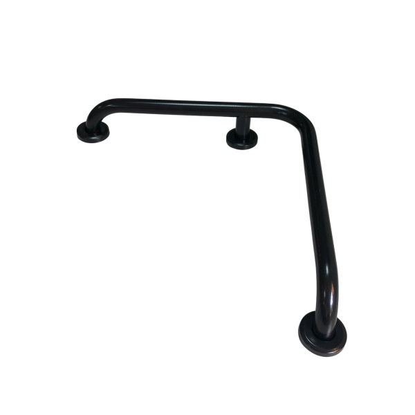Thanh tay vịn chống trượt thép không gỉ -LH 50*50 Xi mạ sơn đen