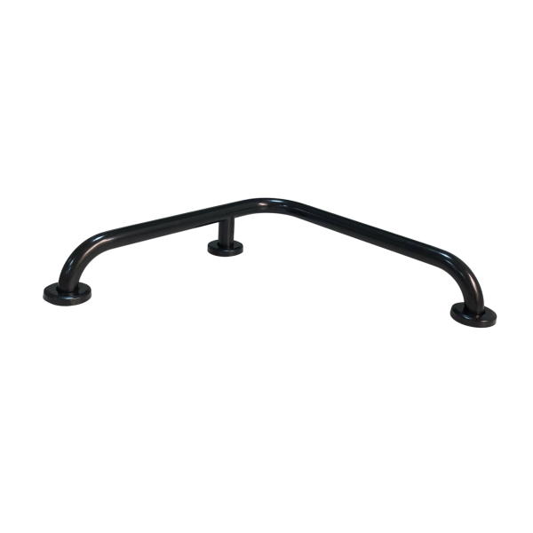 Thanh tay vịn chống trượt thép không gỉ -LH 50*50 Xi mạ sơn đen