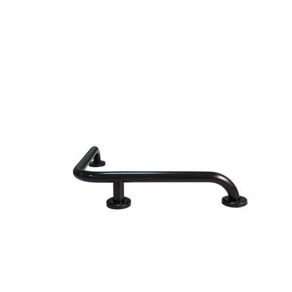 Thanh tay vịn chống trượt thép không gỉ -LH 50*50 Xi mạ sơn đen