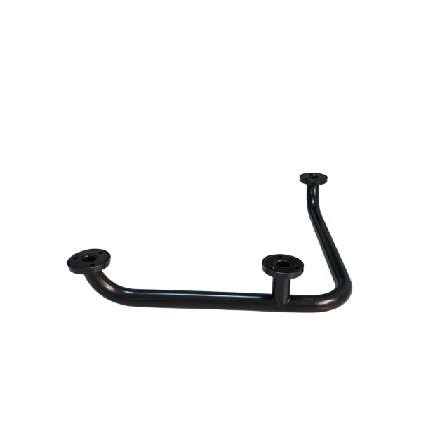 Thanh tay vịn chống trượt thép không gỉ -LH 50*50 Xi mạ sơn đen