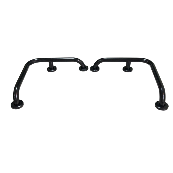 Thanh tay vịn chống trượt thép không gỉ LH 40*40 Xi mạ sơn đen