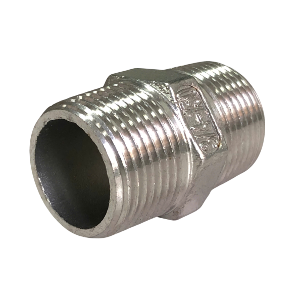 Kép 2 đầu ren Inox 