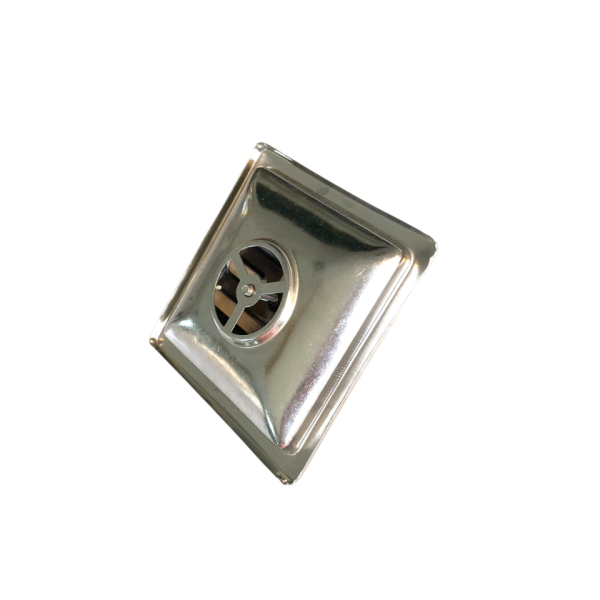 Chắn rác vuông sọc thép không gỉ 1-1/2"