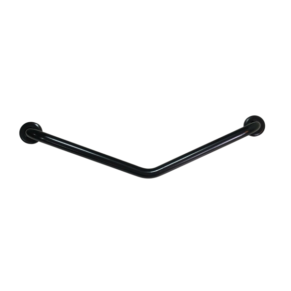 Thanh tay vịn chống trượt thép không gỉ LLH40*40 Xi mạ sơn đen