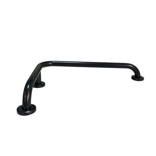 Thanh tay vịn chống trượt thép không gỉ -LH 60*40 Xi mạ sơn đen