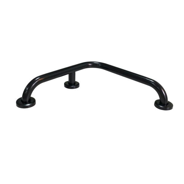 Thanh tay vịn chống trượt thép không gỉ LH 40*40 Xi mạ sơn đen